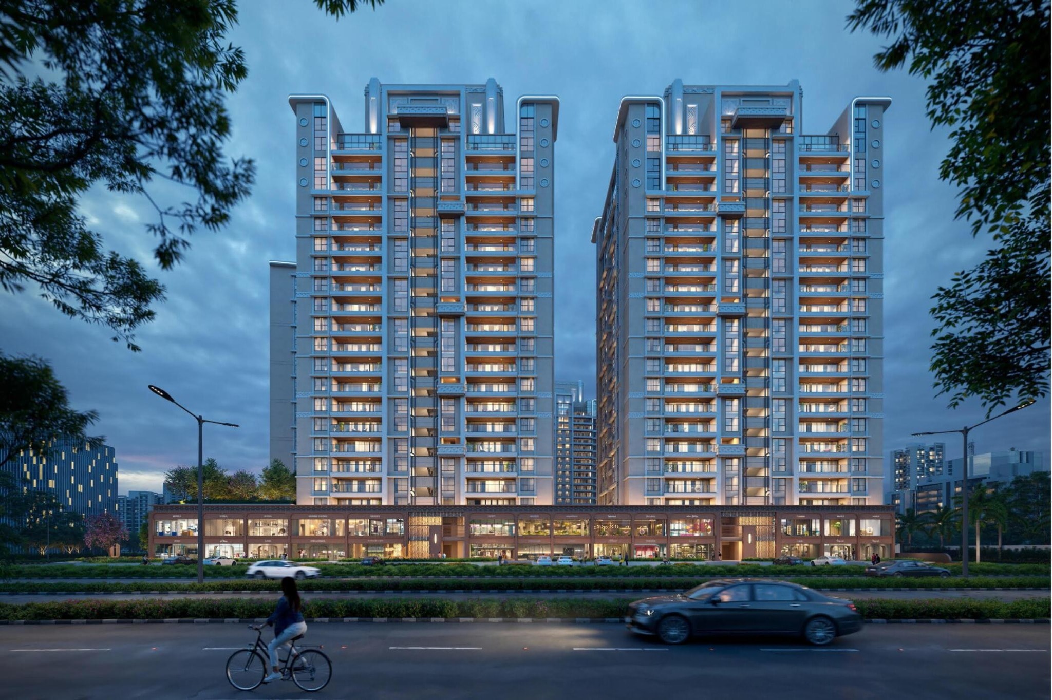 Venus The Universe - exterior view in Ahmedabad