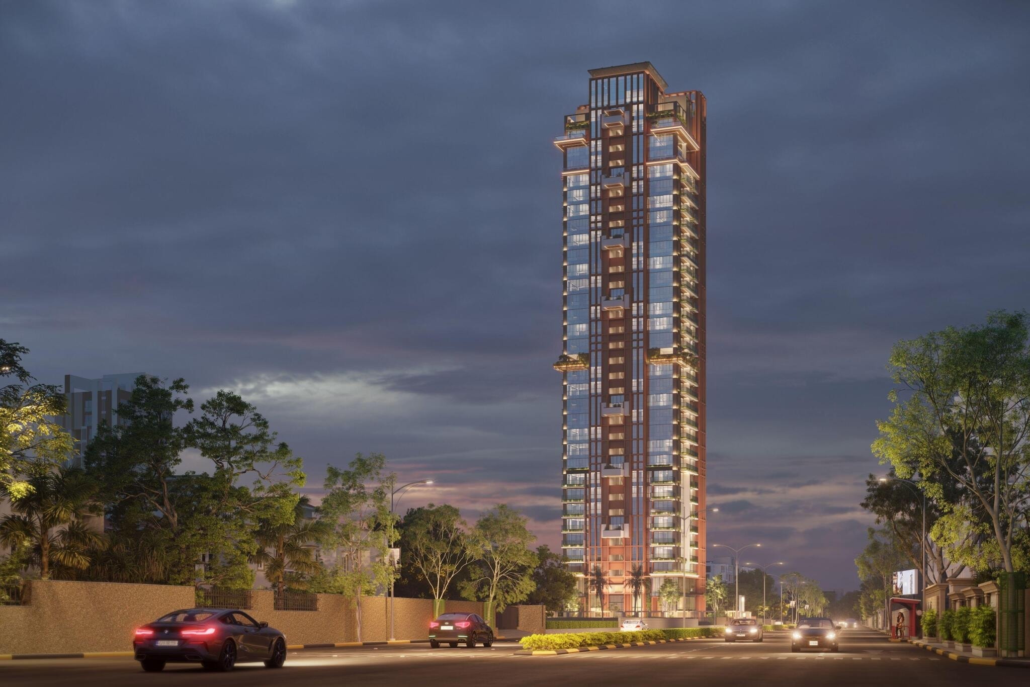 Z Luxuria - 4 BHK apartment for buy-new in Thaltej, Ahmedabad - main view