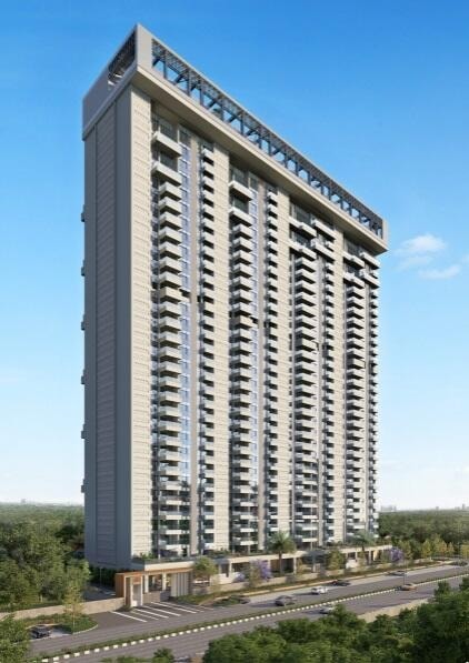 Adani Belrosa - exterior view in Ahmedabad