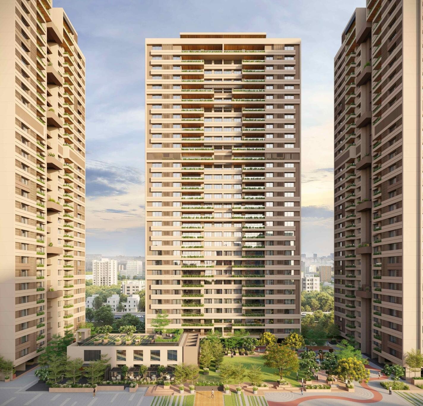 Anamika High Point - exterior view in Ahmedabad