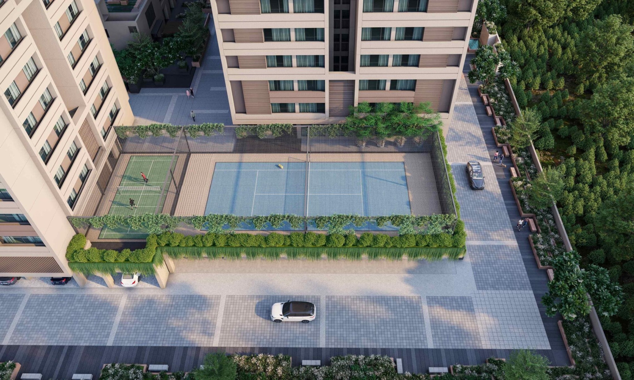 Anamika High Point - side view in Ahmedabad