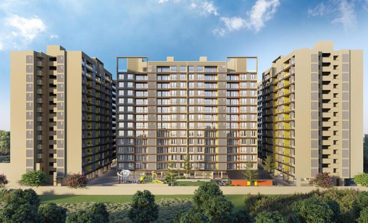 2 BHK Apartment New Project in Sargasan, Gandhinagar - Madhav Samved Opera Melody