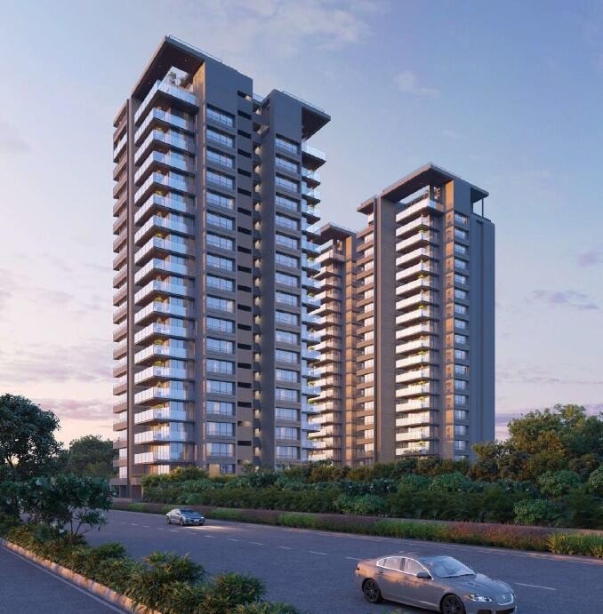Zaveri Aurus - 4 BHK apartment for buy-new in Linkin Road, Ahmedabad - main view
