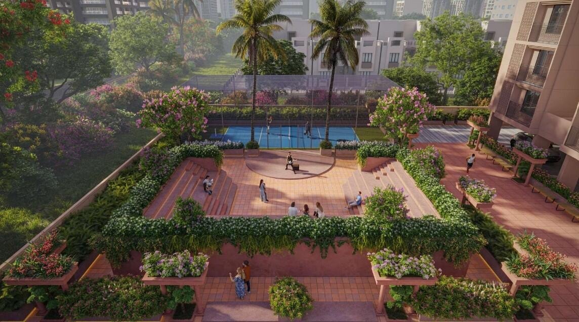 Shilpalay - side view in Ahmedabad