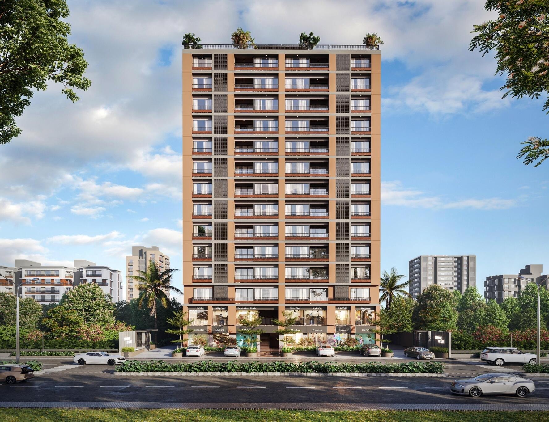 Swarnim Skyline - exterior view in Ahmedabad
