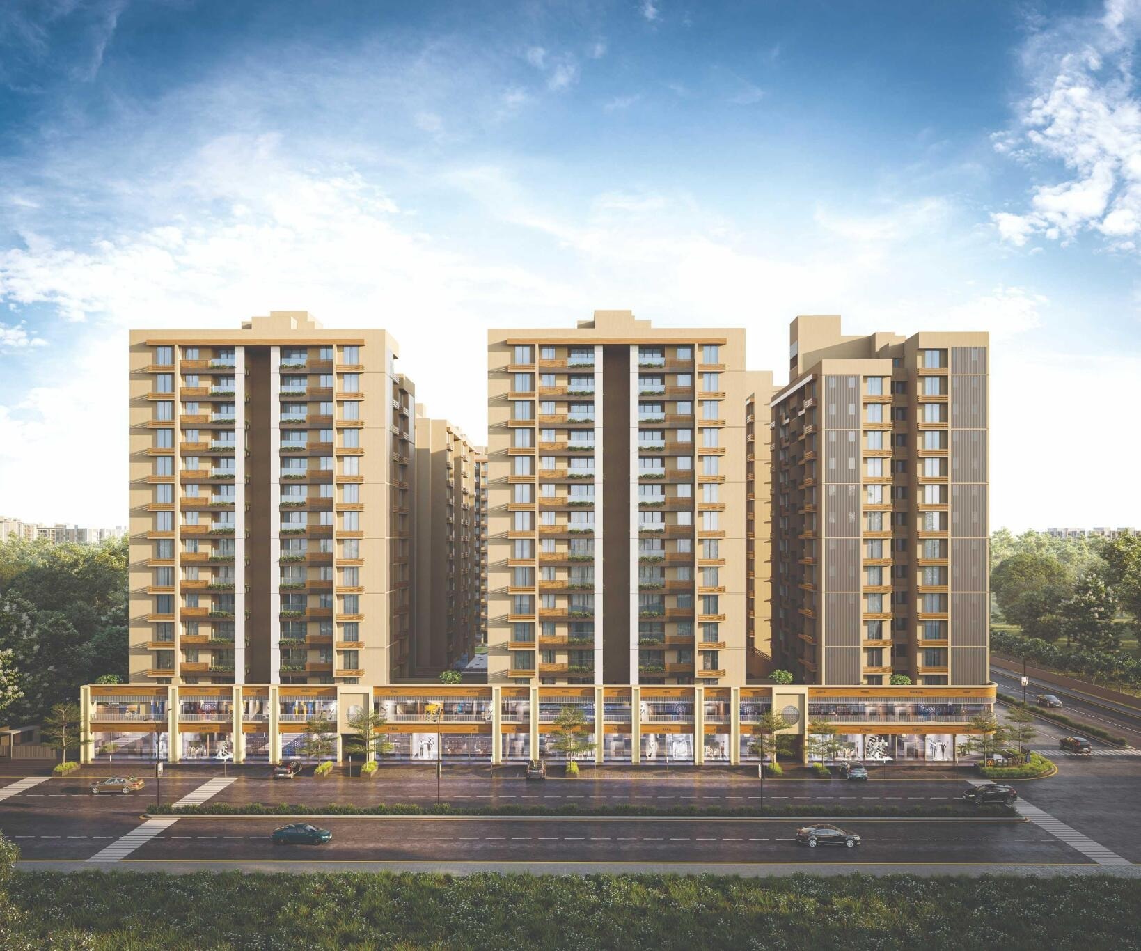 Elenza Gradient - side view in Ahmedabad
