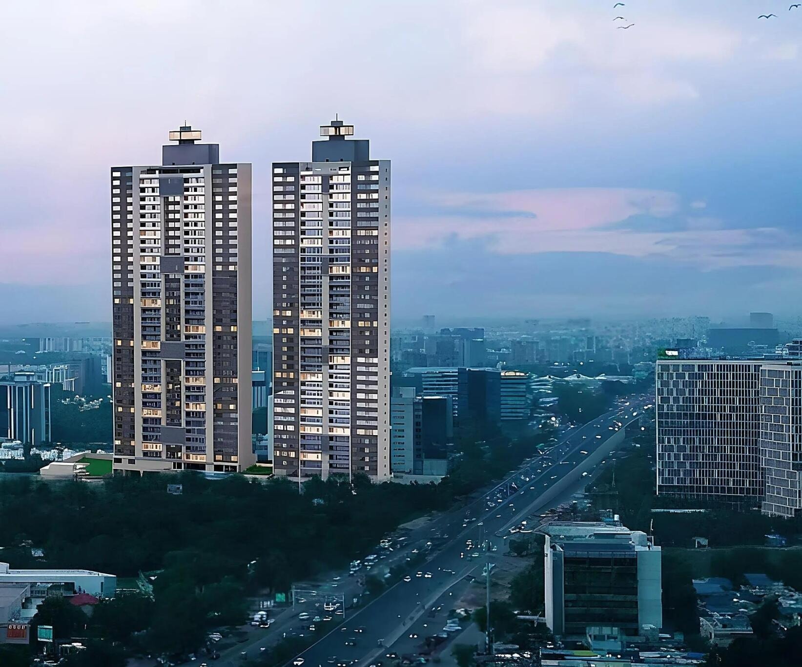 Anjney Maruti 360 - 4 BHK apartment for buy-new in Ambli, Ahmedabad - main view