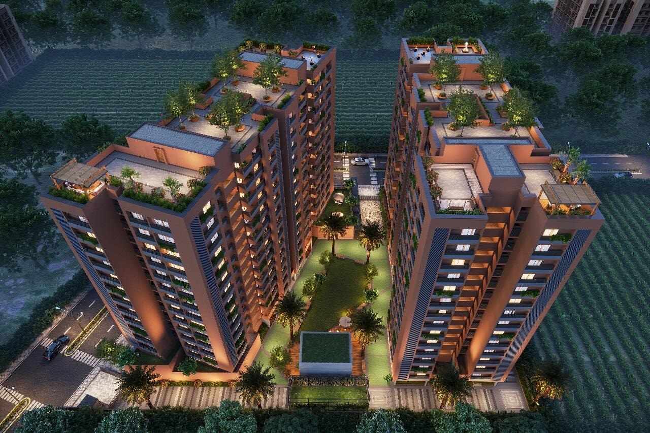 Kautilya Two20 - 3 BHK apartment for buy-new in Shilaj, Ahmedabad - main view
