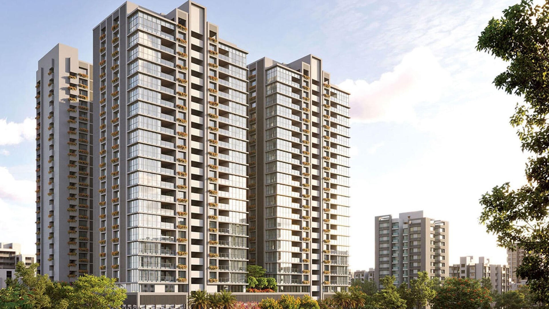 The Bellagio - 4 BHK apartment for buy-new in Ambli, Ahmedabad - main view