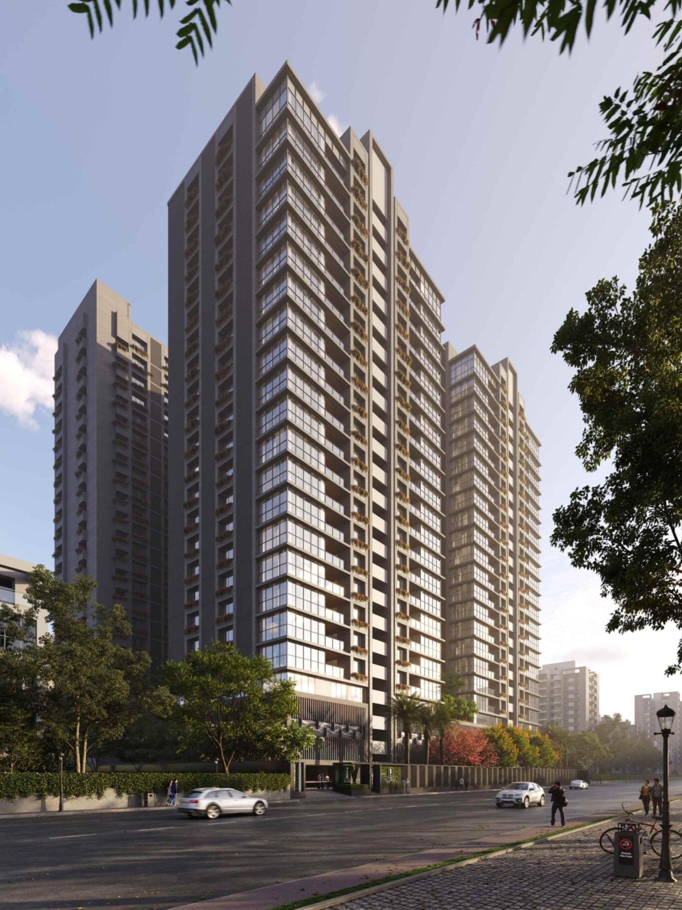The Bellagio - exterior view in Ahmedabad