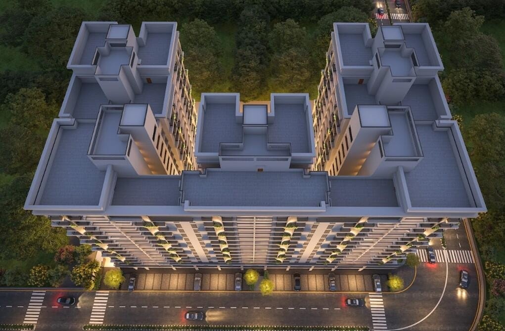 Swastik Varmine - 3 BHK apartment for buy-new in South Bopal, Ahmedabad - main view