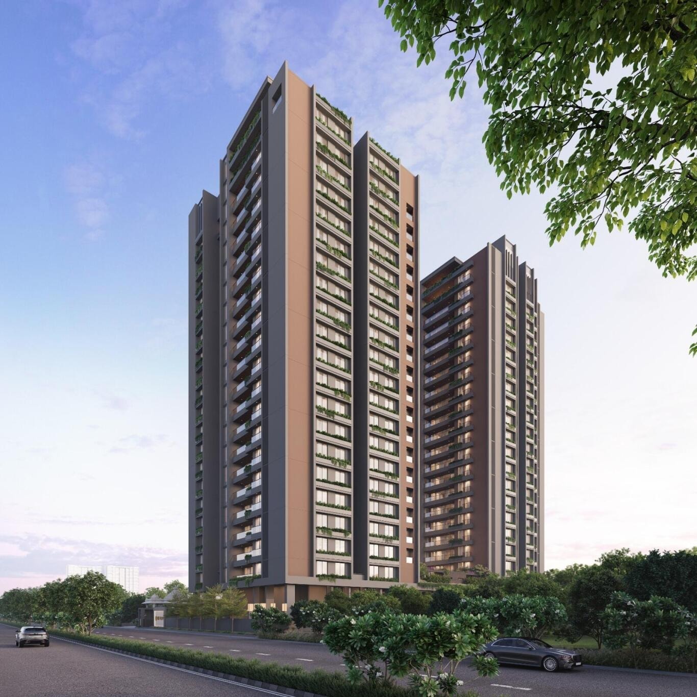NB Palm - exterior view in Ahmedabad