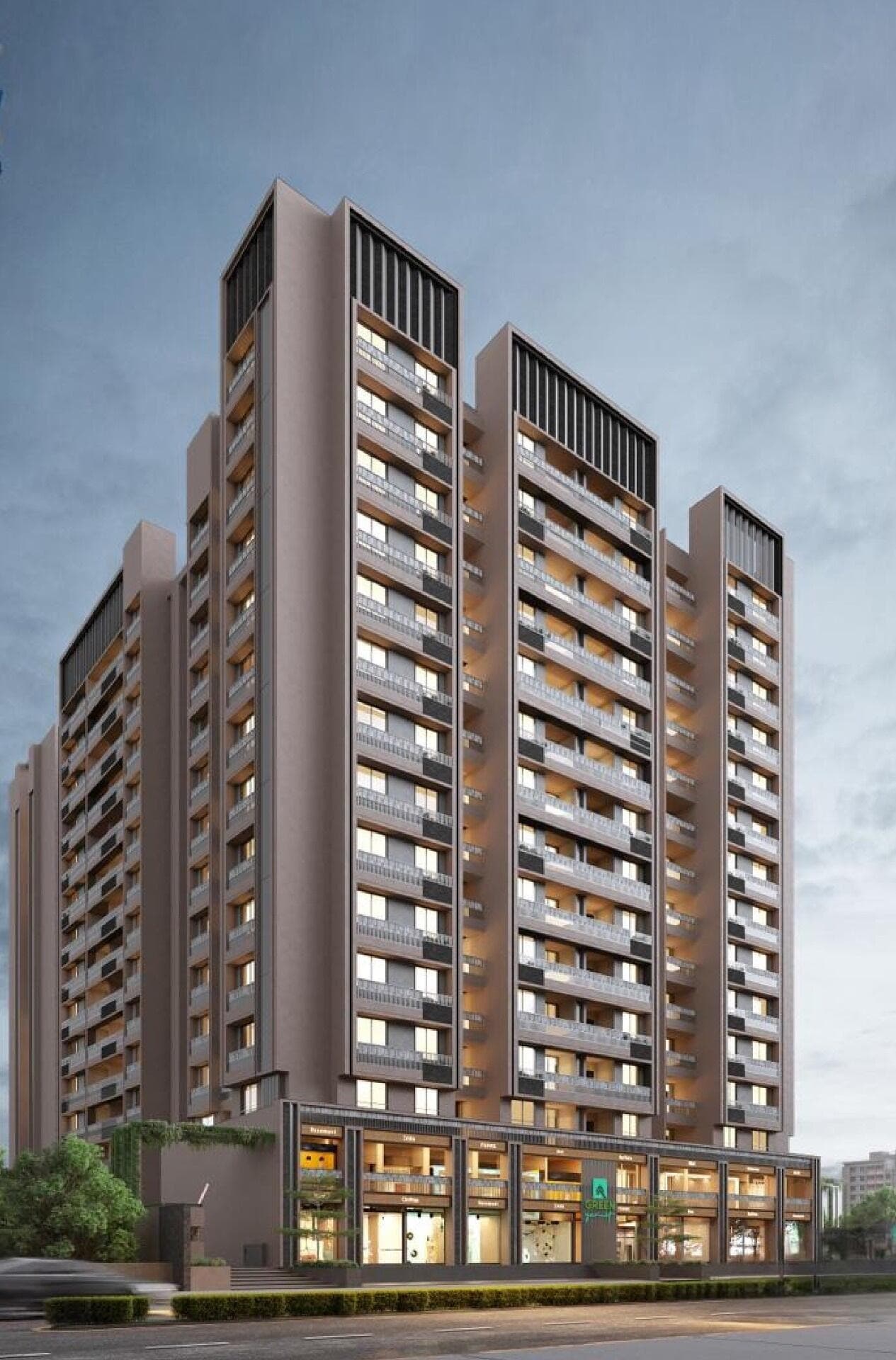2 BHK Apartment New Project in Shela, Ahmedabad - Green Garnet