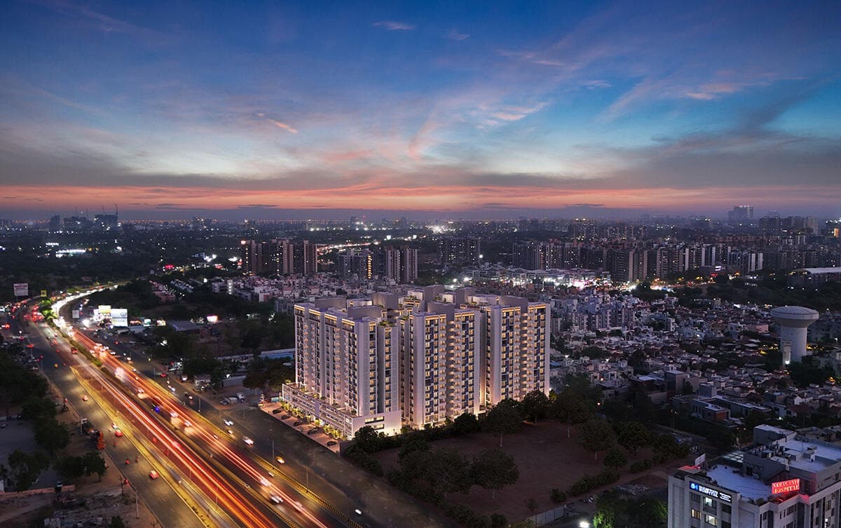 3 BHK Apartment New Project in Ambli, Ahmedabad - Sun Urban Park