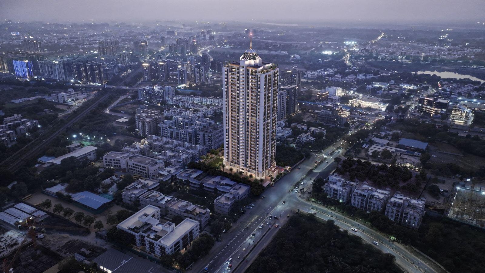 Times Trinity - exterior view in Ahmedabad