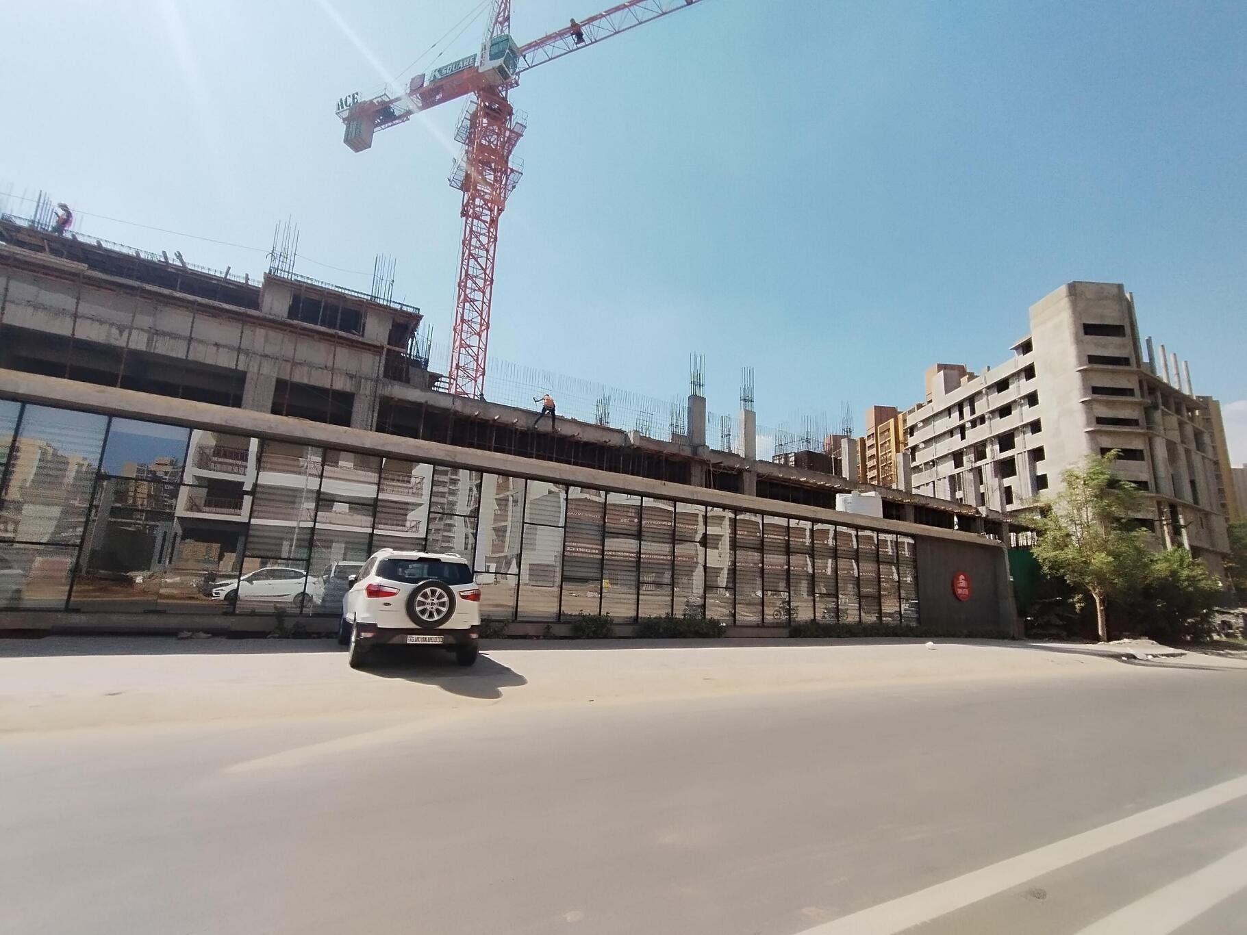 Swastik Clairmont - exterior view in Ahmedabad