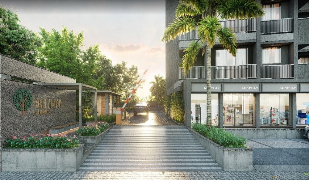 Palladian Greens - exterior view in Ahmedabad