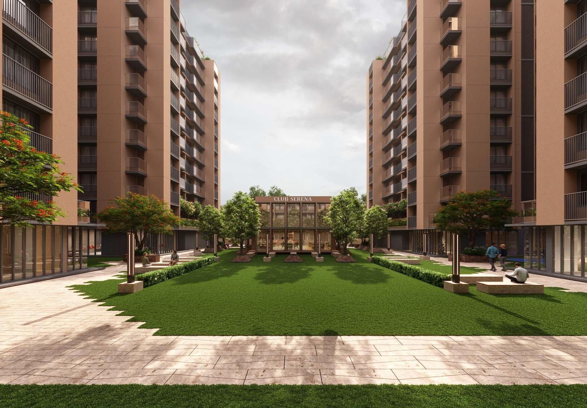 Praharsh Serena - side view in Ahmedabad