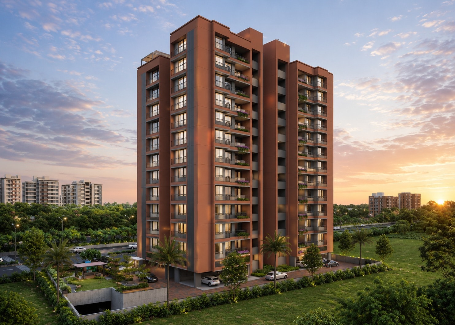 Sagar Sky - interior view in Gandhinagar