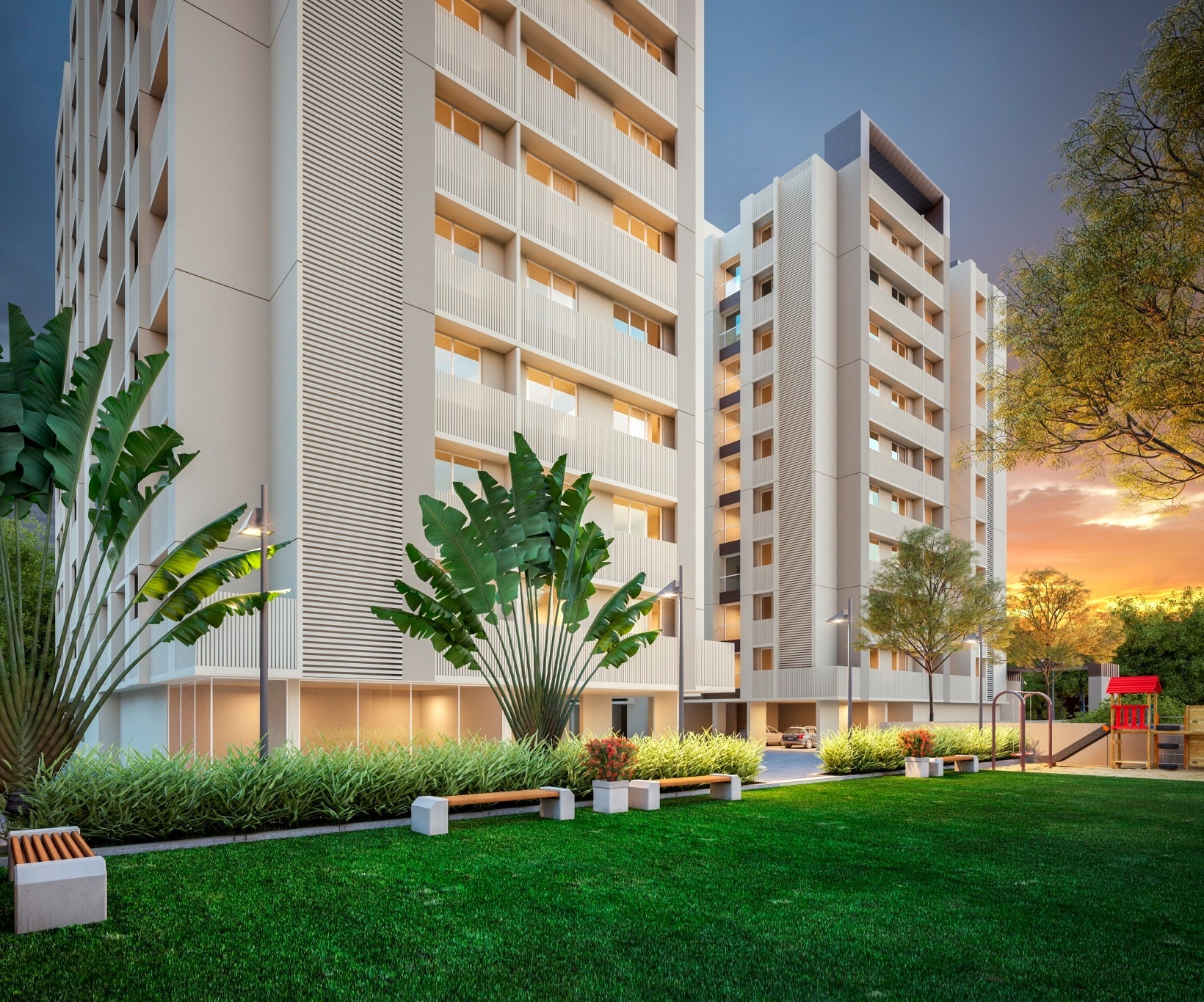 Praharsh Platinium - detail view in Ahmedabad