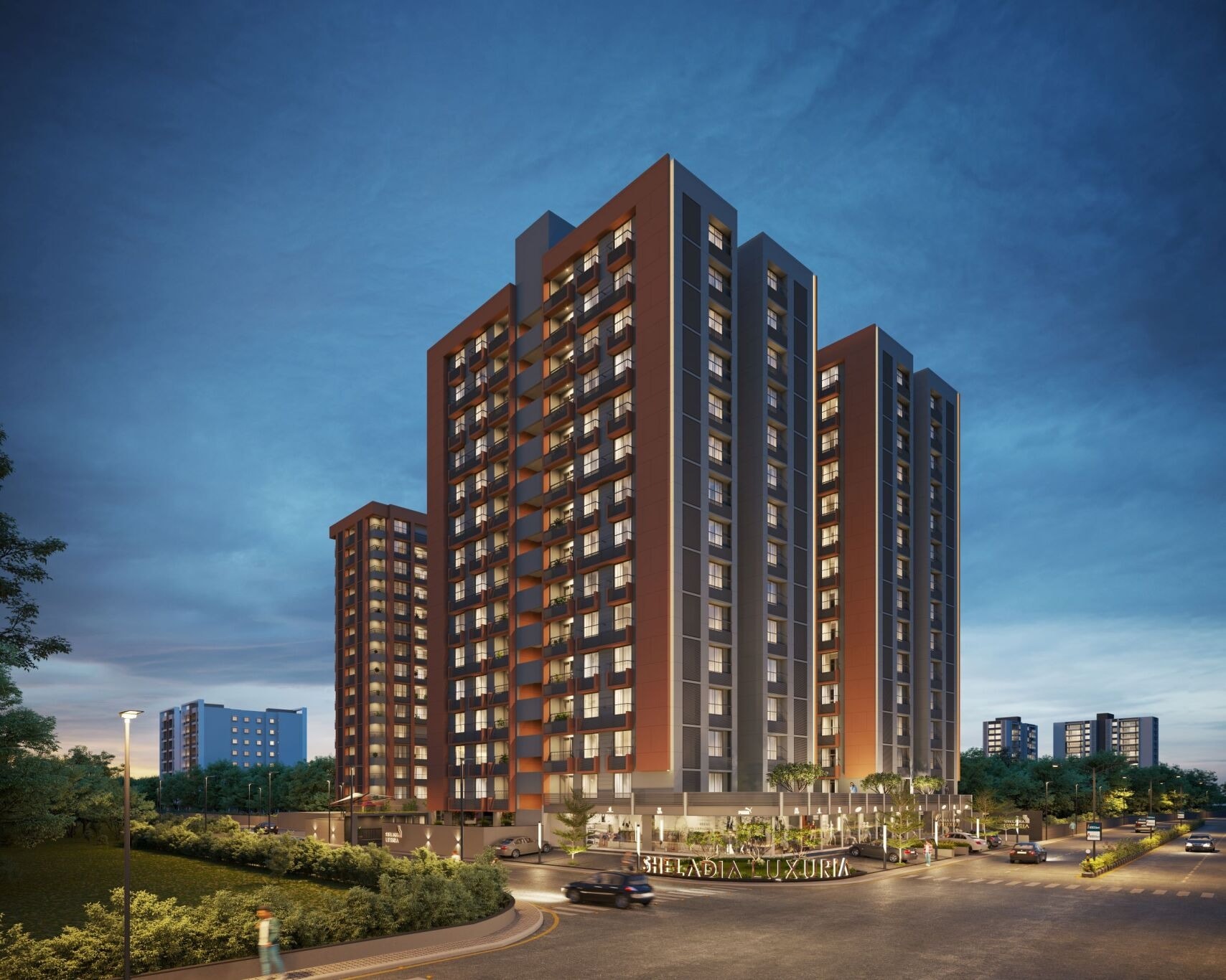 Sheladia Luxuria - interior view in Ahmedabad