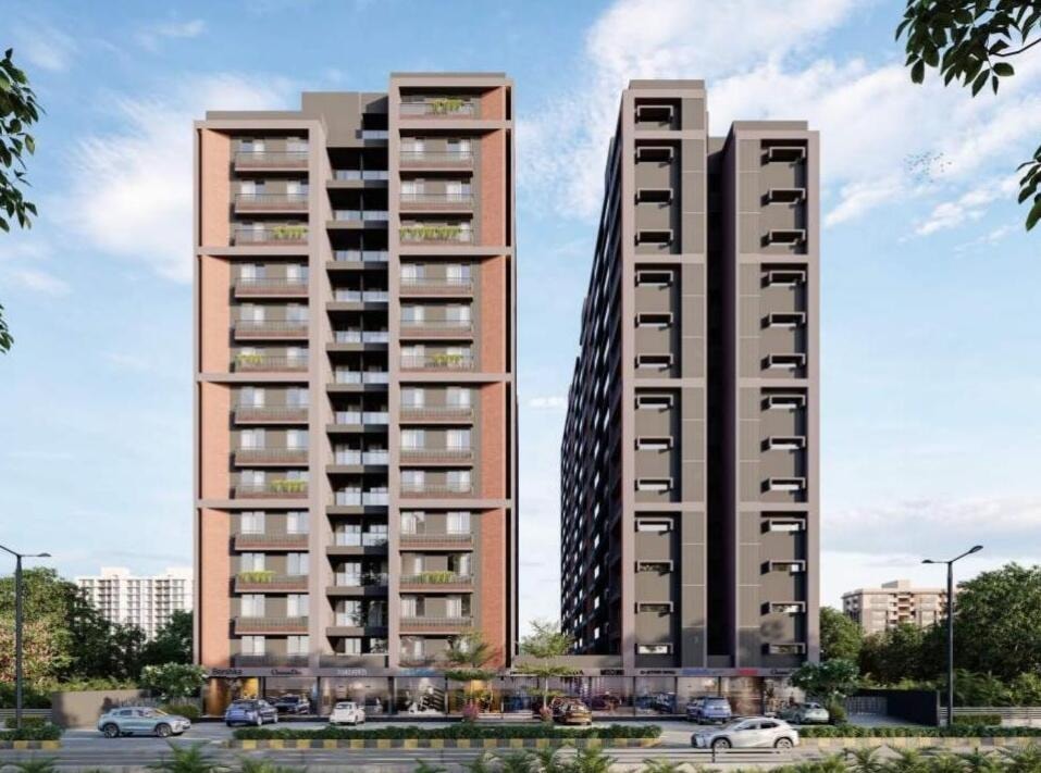 Pratham Benison - 2 BHK apartment for buy-new in Shela, Ahmedabad - main view
