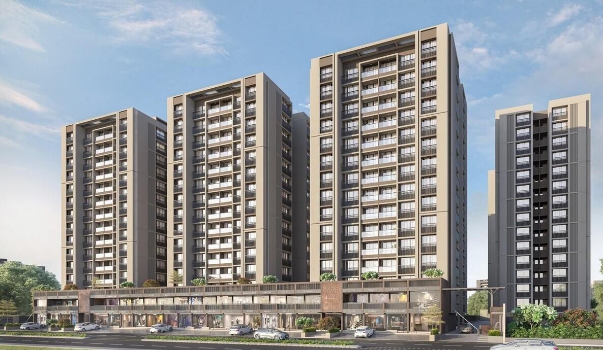 Eklingji Satvam - exterior view in Ahmedabad