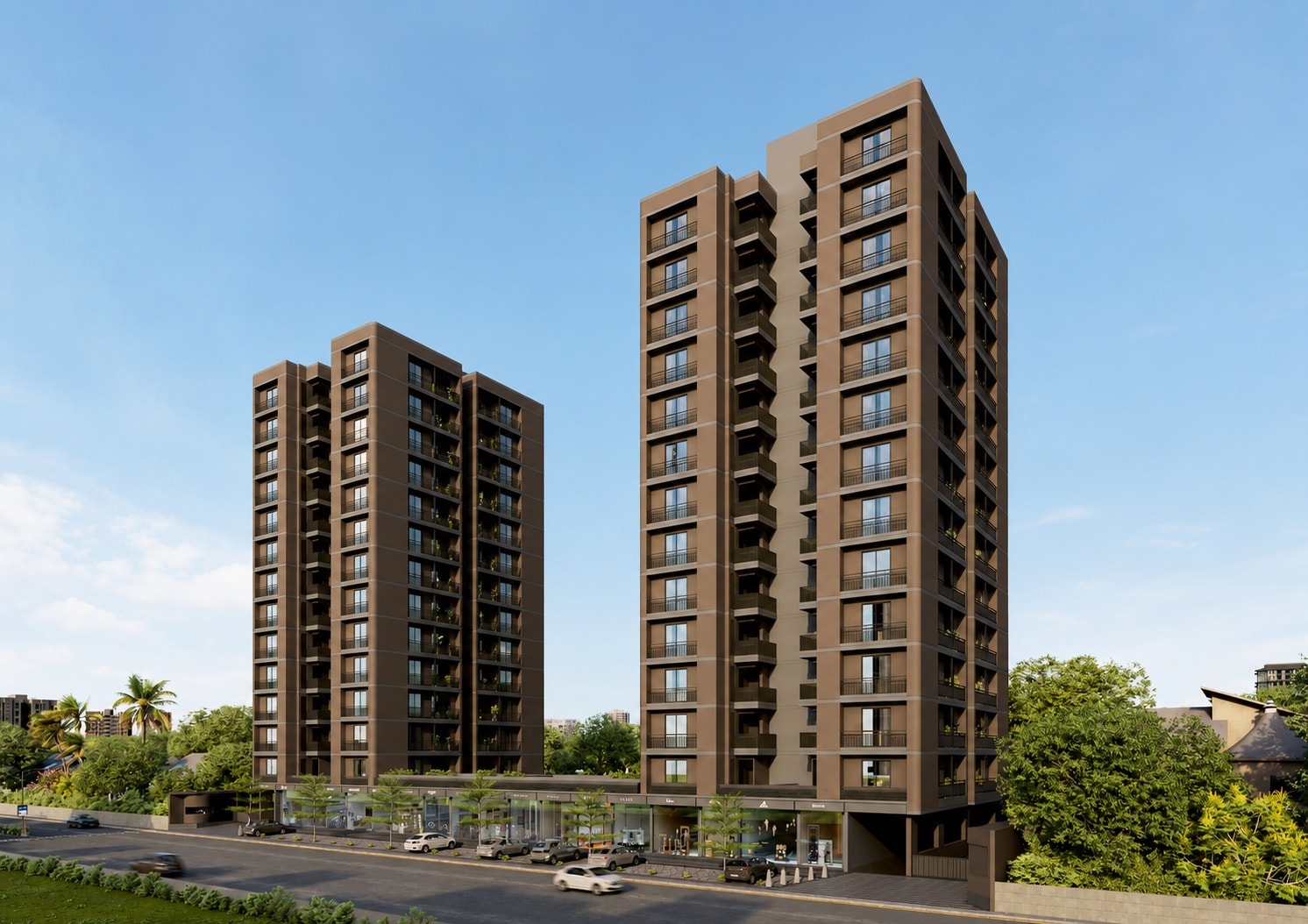 Paarijat Pransh - mixed-use for buy-new in Sargasan, Gandhinagar - main view