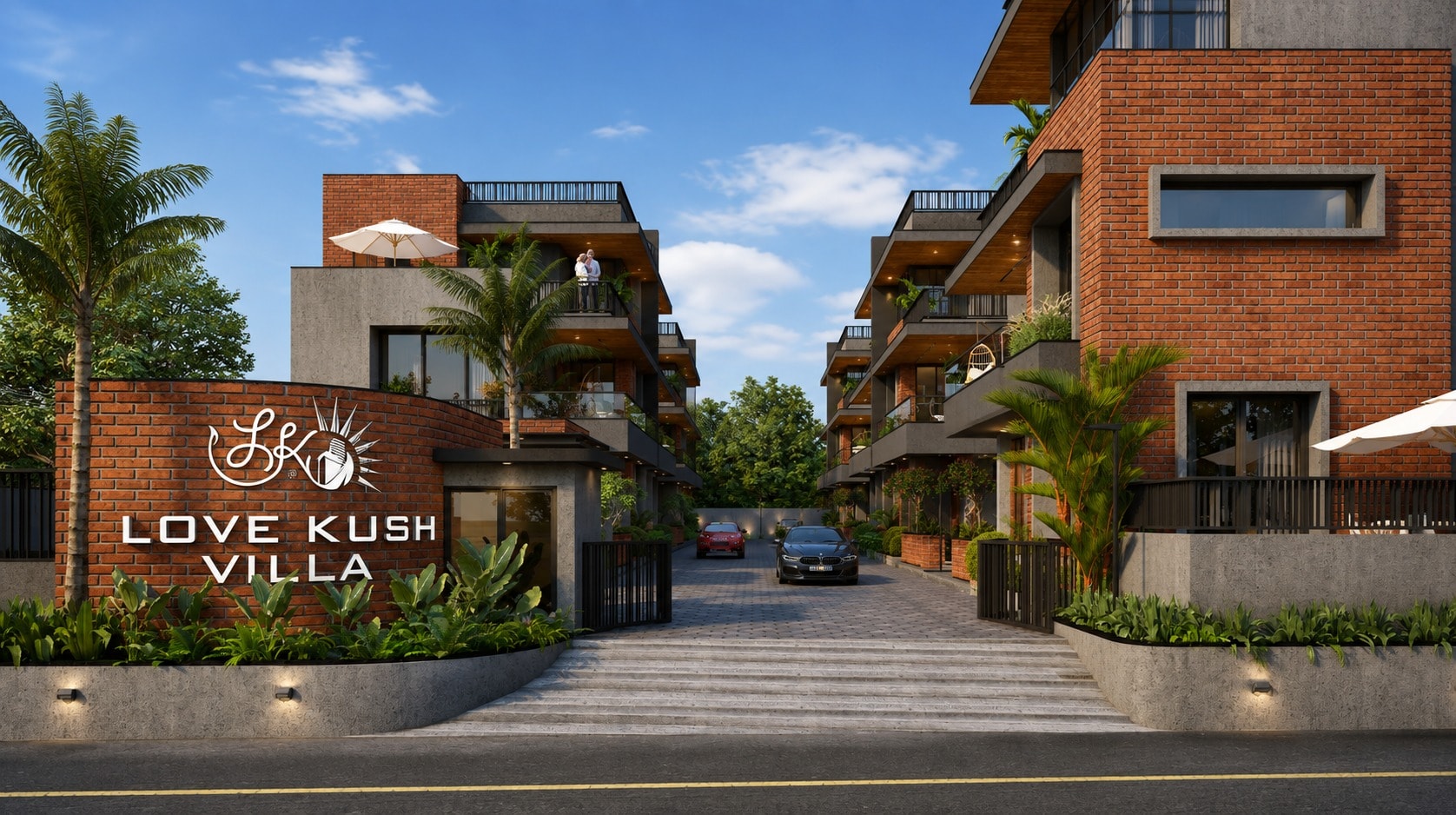 LOVE KUSH VILLA - exterior view in Gandhinagar