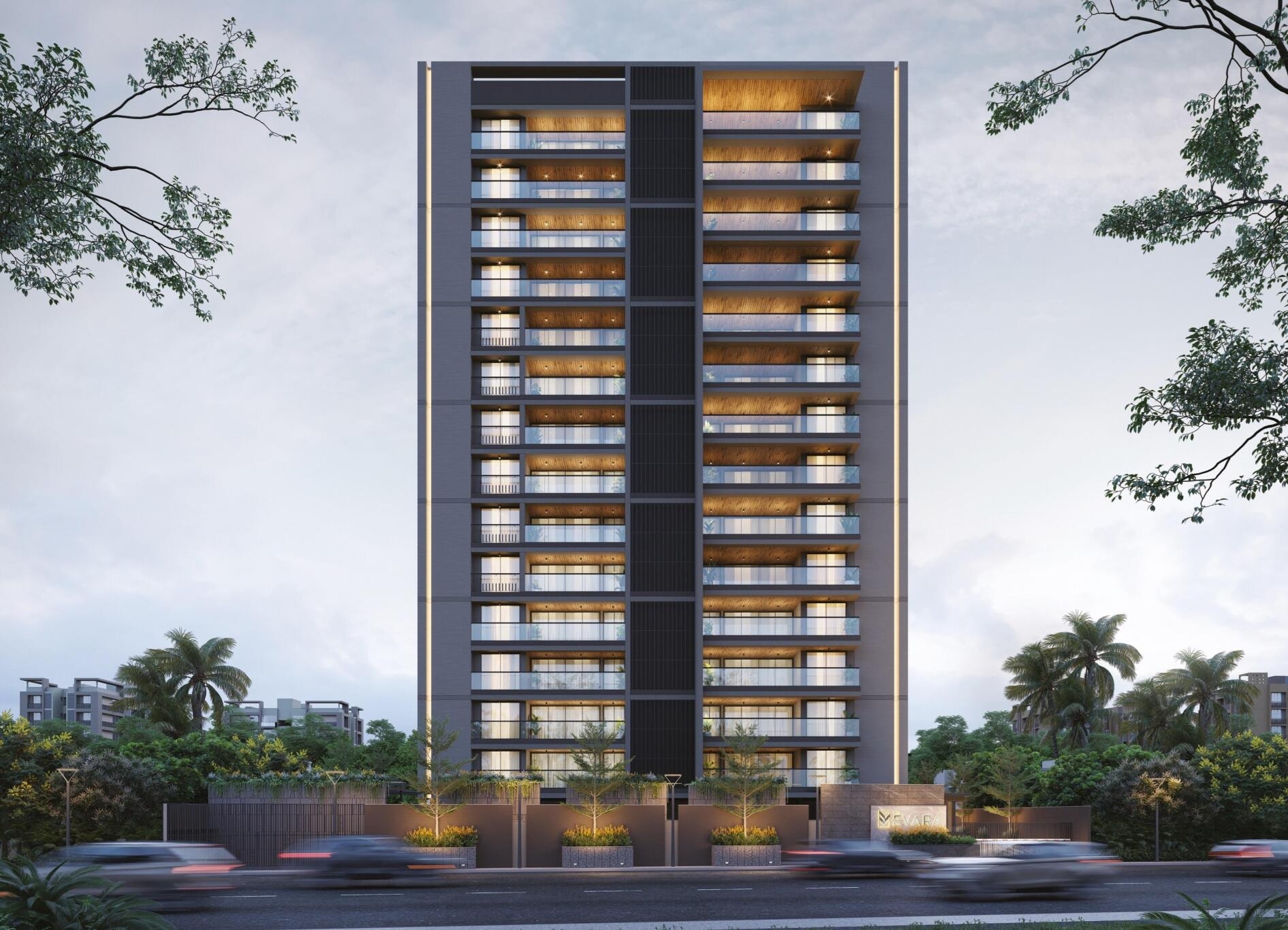 Swojas The Evara - exterior view in Ahmedabad