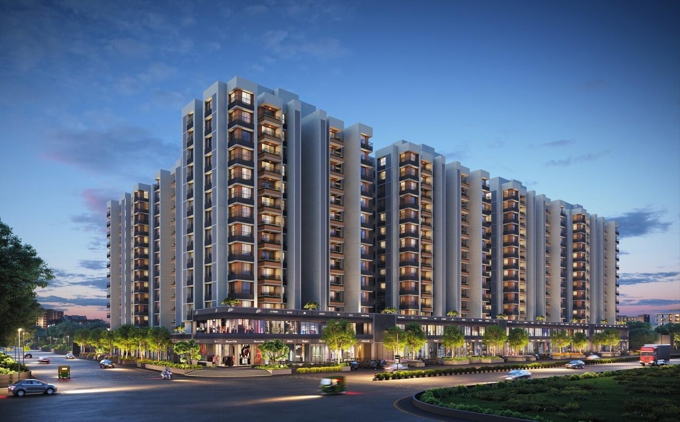 Venus Planet - 2 BHK apartment for buy-new in Shela, Ahmedabad - main view
