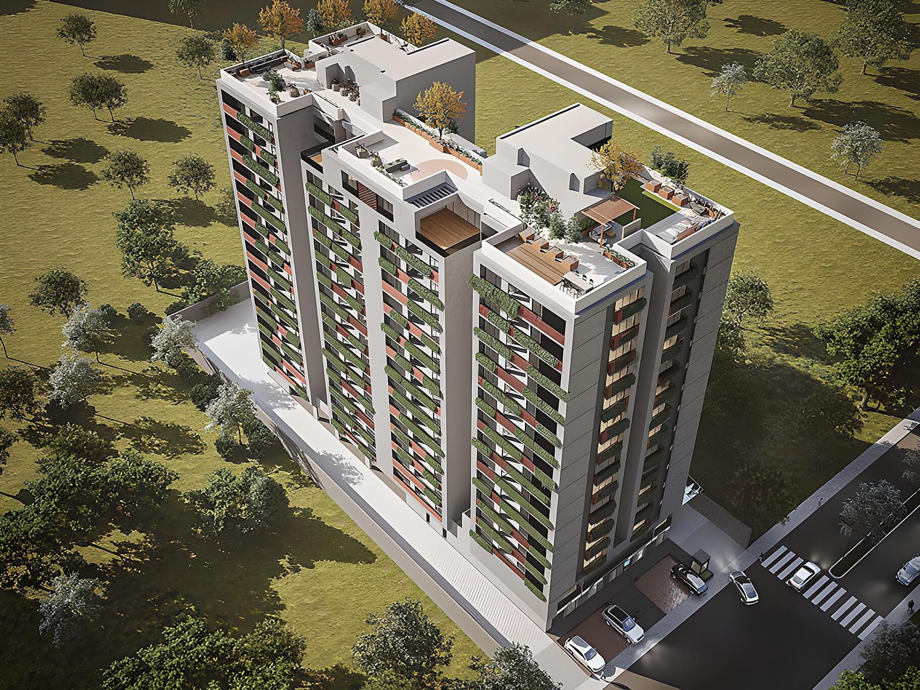 TRA Aalay - 3 BHK apartment for buy-new in Shela, Ahmedabad - main view