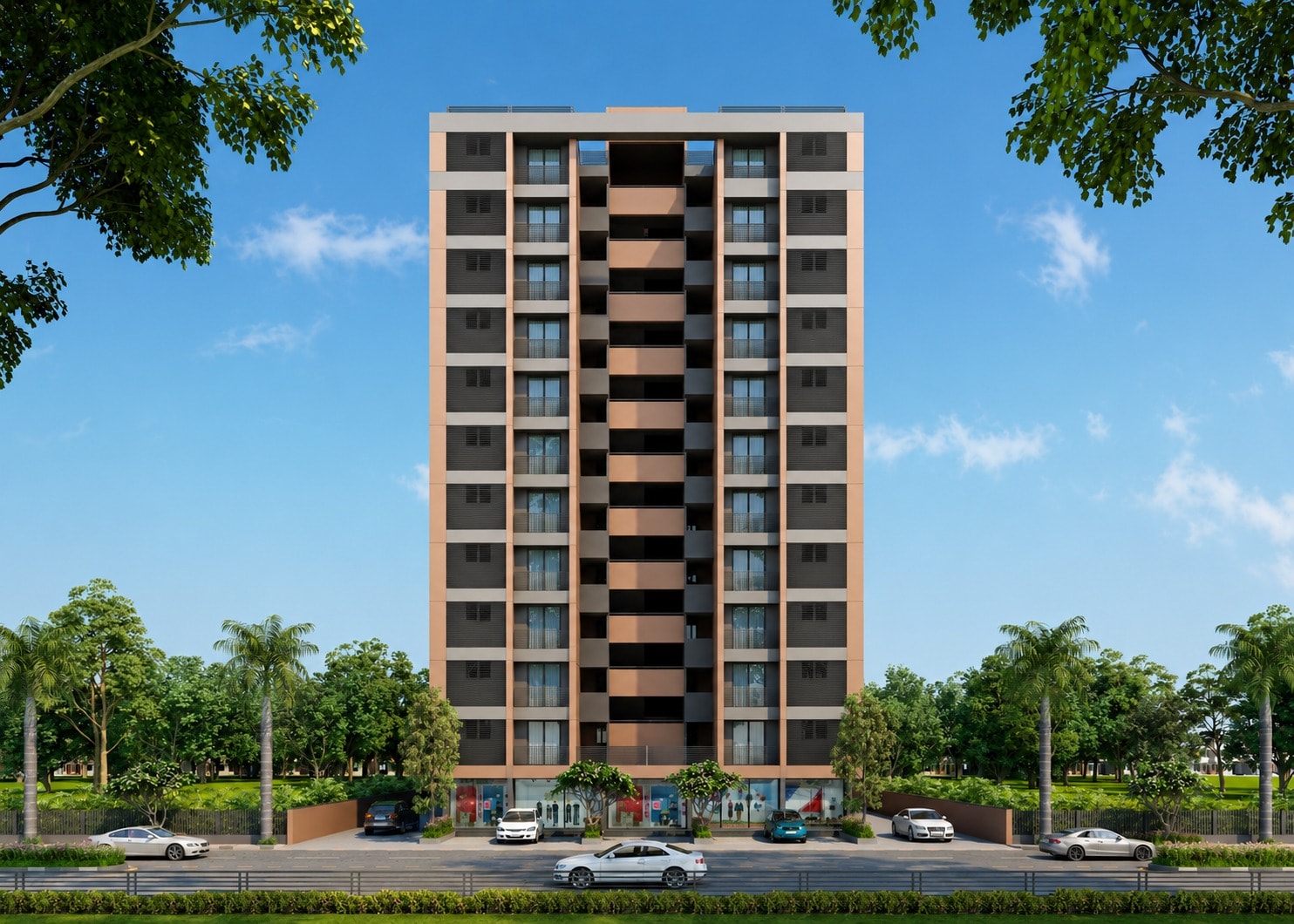 Avaska Meraki 86 - exterior view in Gandhinagar