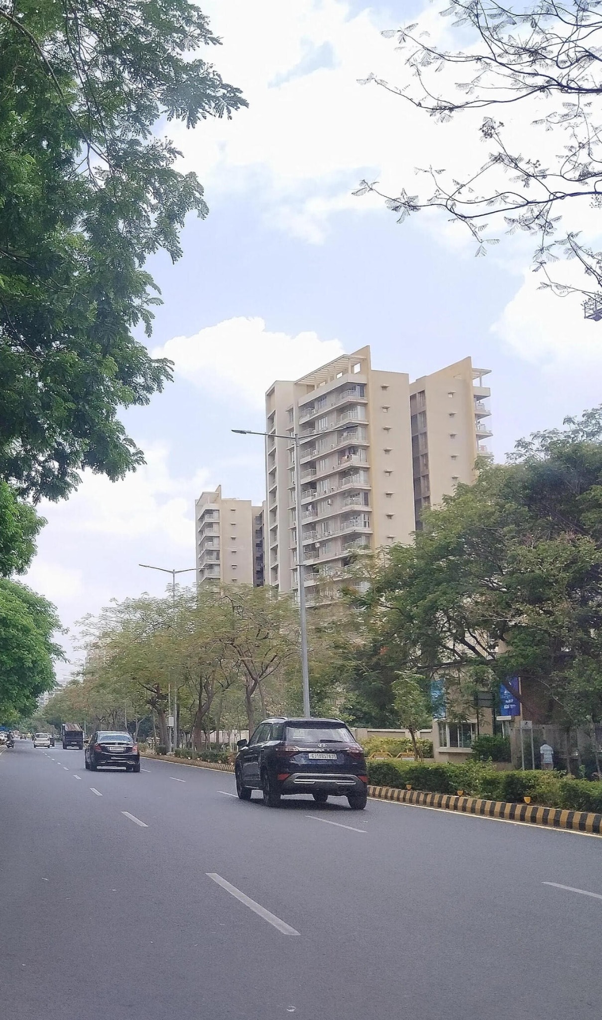 Shivalik Greenfield - side view in Ahmedabad