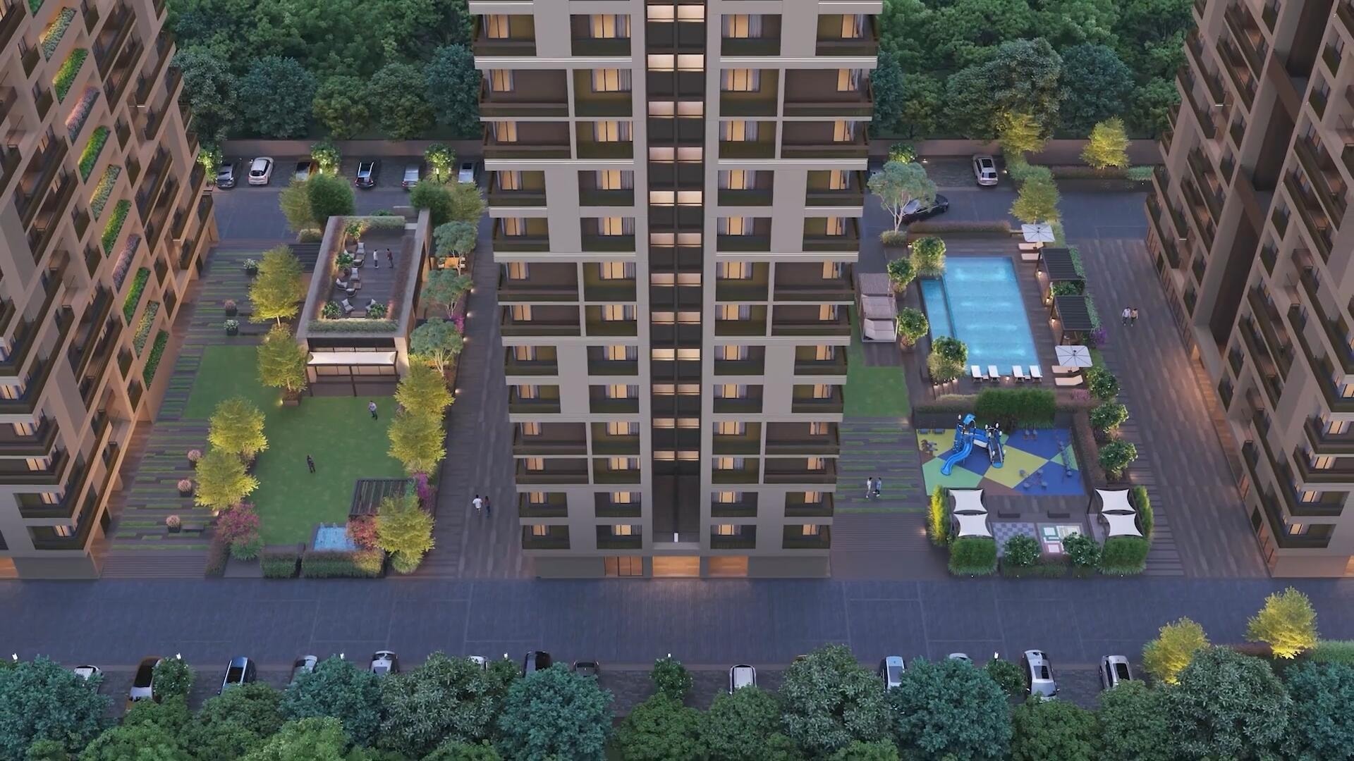 Shivalik Greenfield - detail view in Ahmedabad