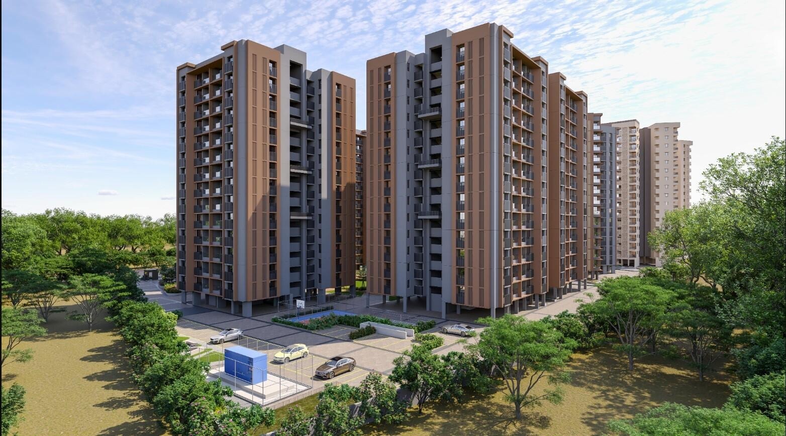 Adani Elysium Novus - interior view in Ahmedabad