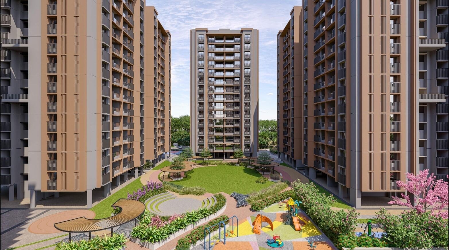 Adani Elysium Novus - detail view in Ahmedabad