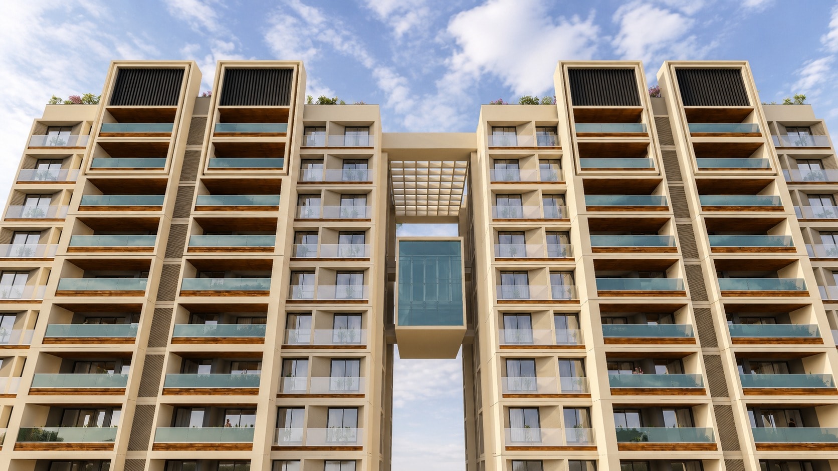 Parklane Twins - mixed-use for buy-new in Kudasan, Gandhinagar - main view