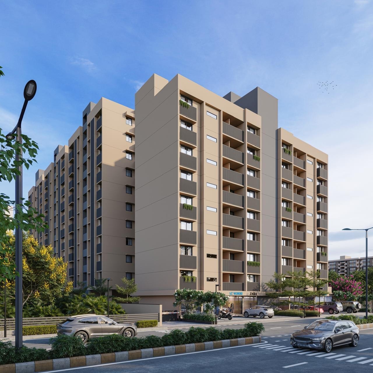 Sthapana Aatman - 2 BHK apartment for buy-new in Chandlodiya, Ahmedabad - main view