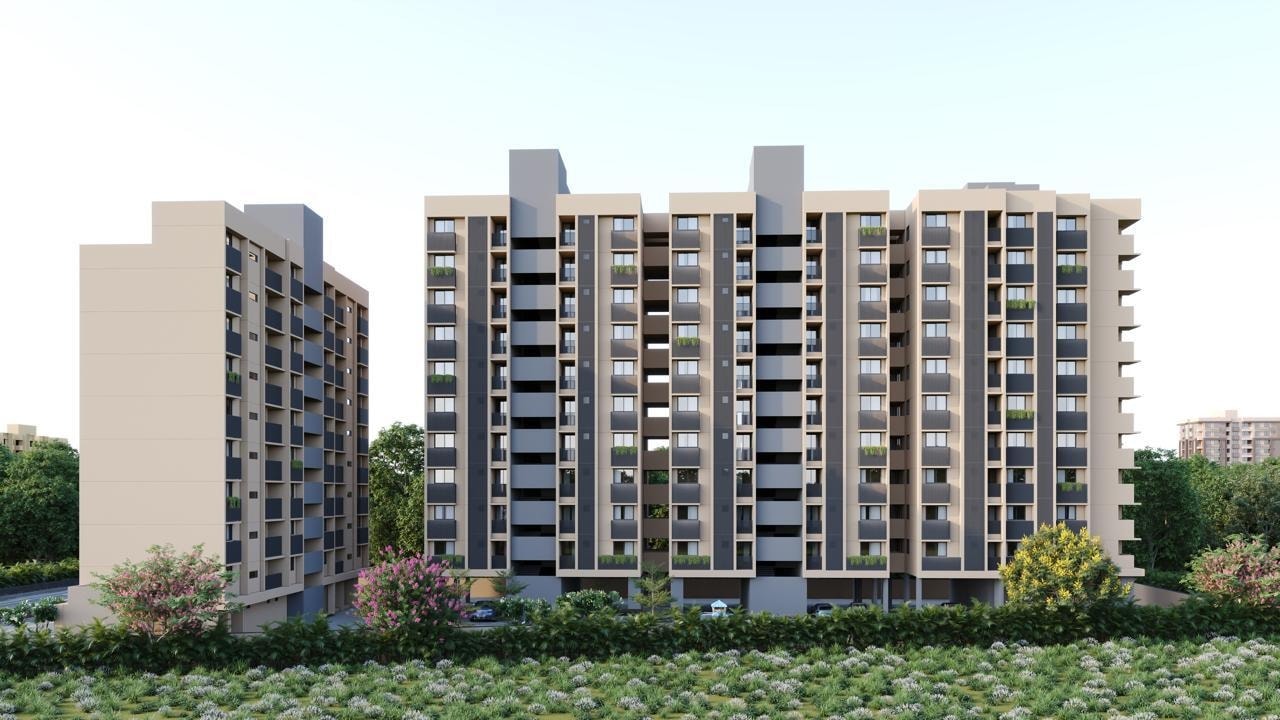 Sthapana Aatman - side view in Ahmedabad