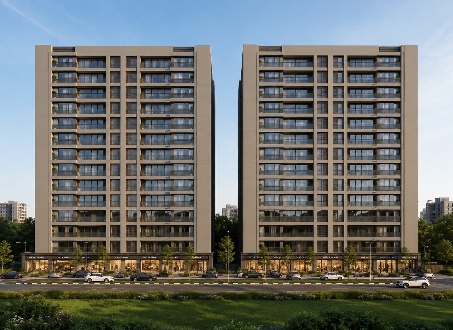 Apartment New Project in Raysan, Gandhinagar - Satvam Harmony