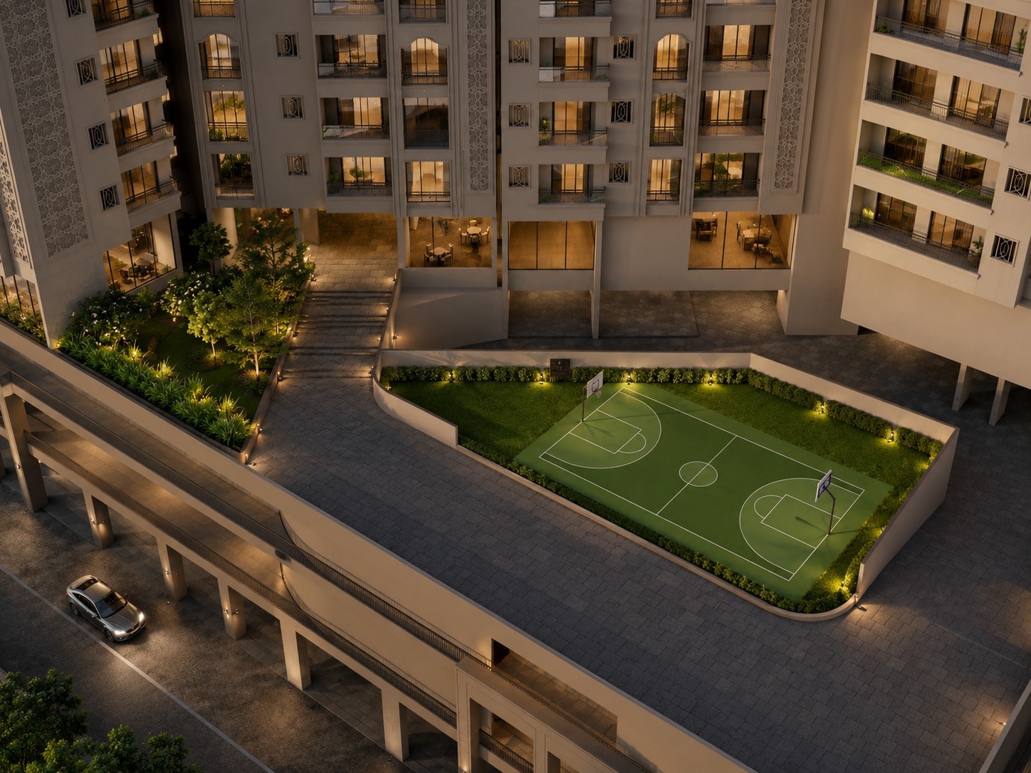 Krish Skylar - interior view in Gandhinagar