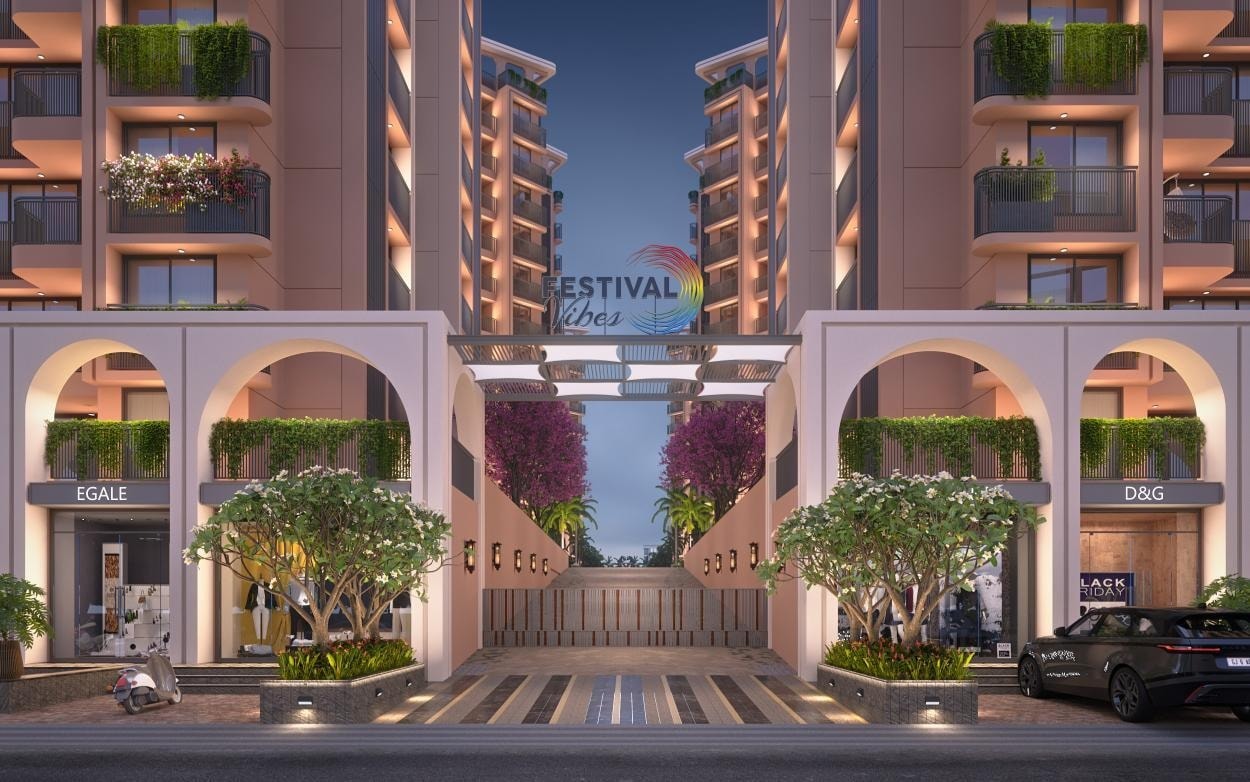 Festival Vibes - side view in Ahmedabad