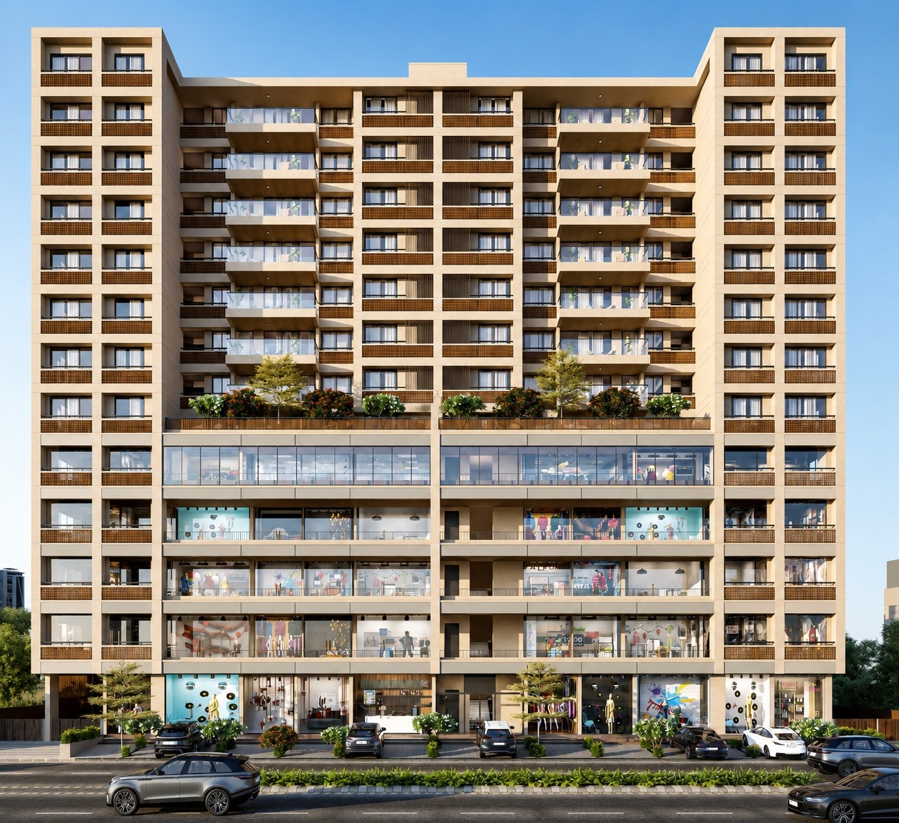 The Midas - 3 BHK apartment for buy-new in Kudasan, Gandhinagar - main view