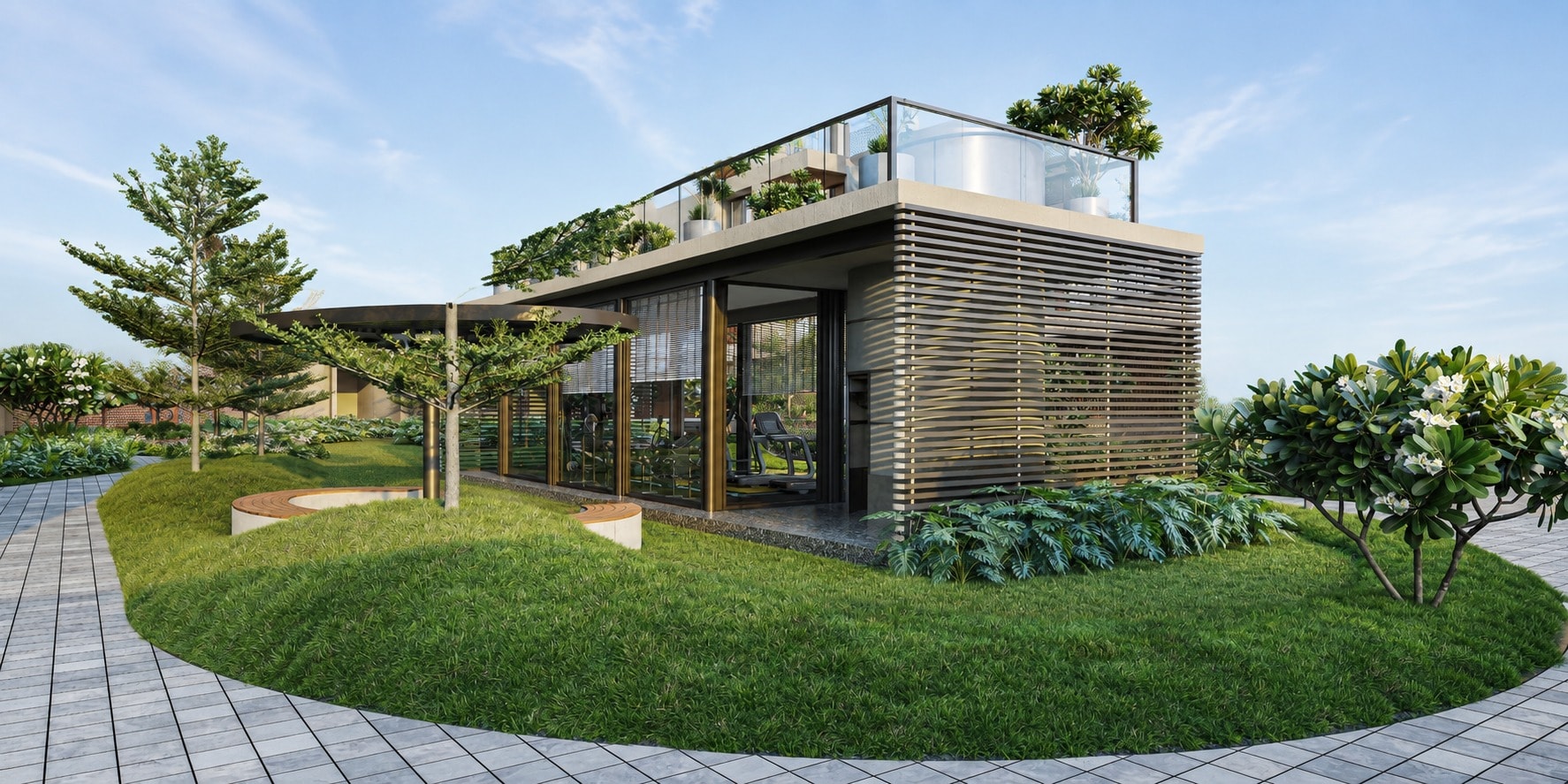 The Midas - exterior view in Gandhinagar