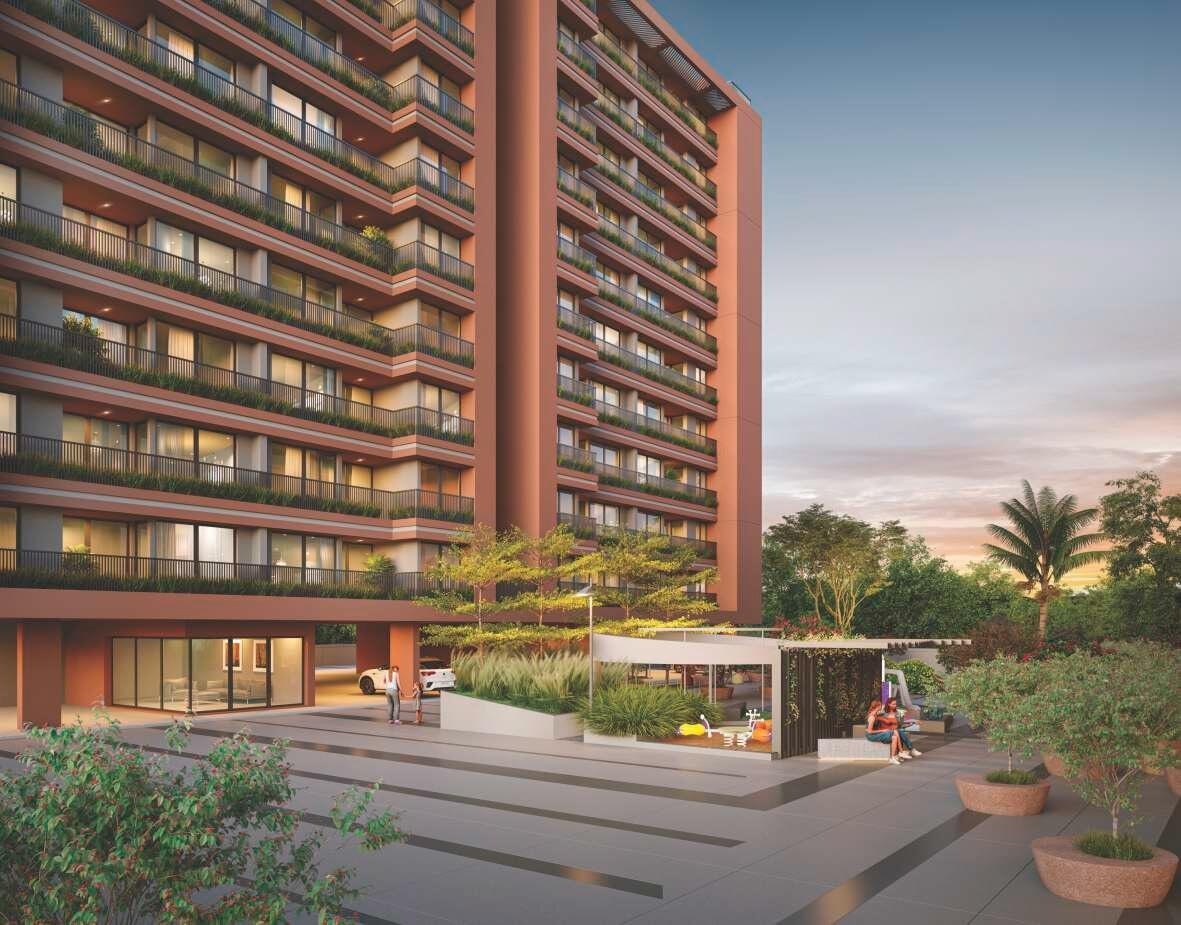 Parshwanath Emerald - interior view in Ahmedabad