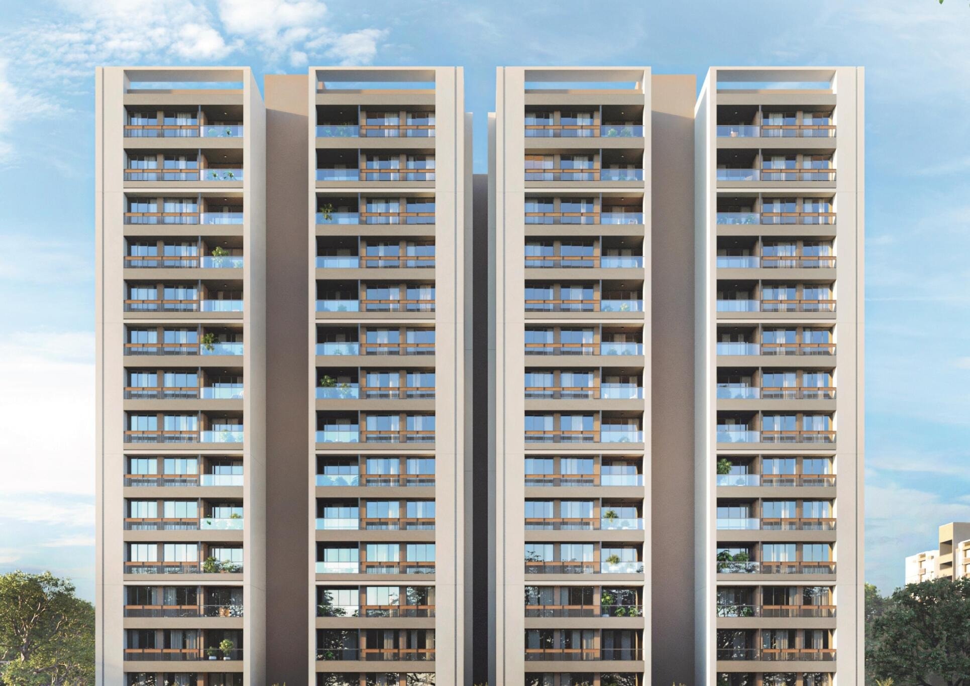 RM The Venezia - side view in Ahmedabad