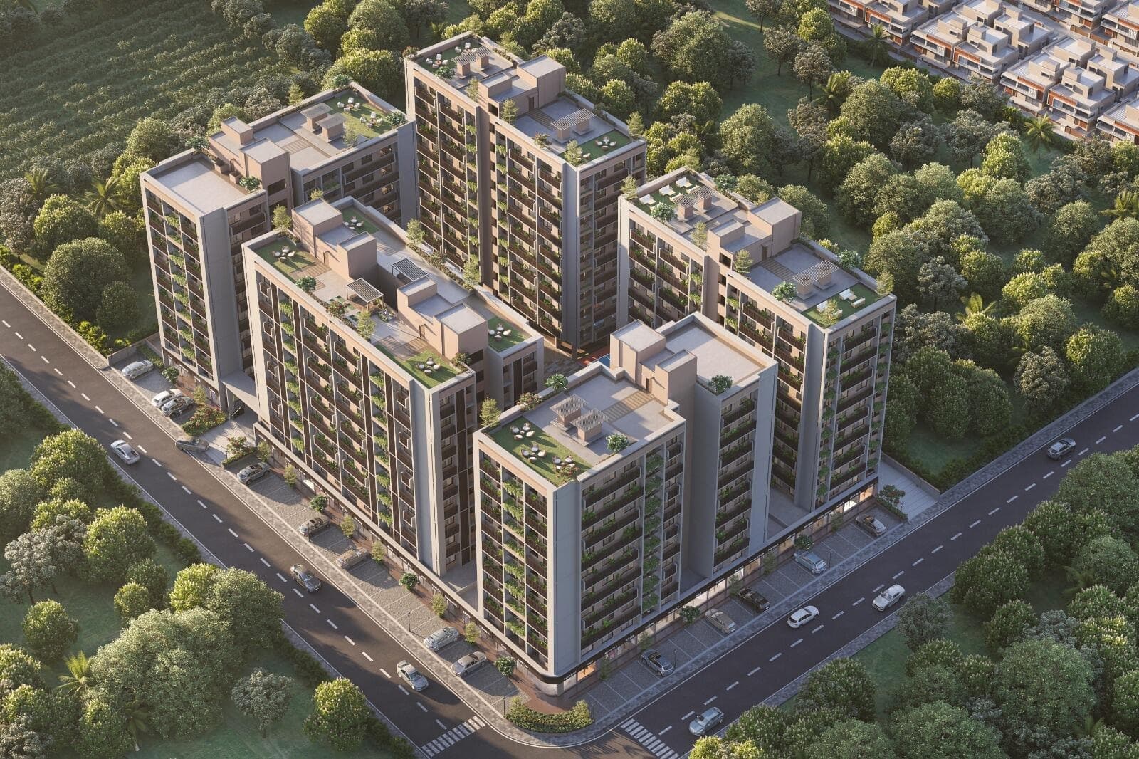 1 BHK Apartment New Project in Narol, Ahmedabad - Pragati Two