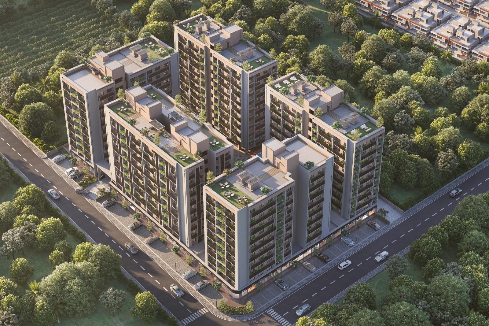 Pragati Two - 1 BHK apartment for buy-new in Narol, Ahmedabad - main view