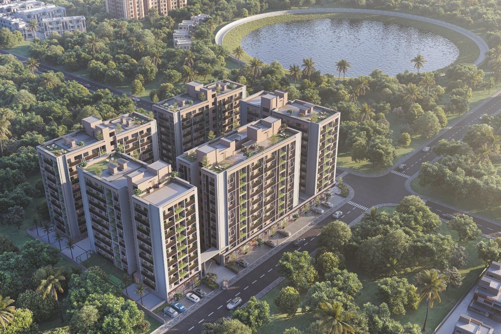 Pragati Two - exterior view in Ahmedabad
